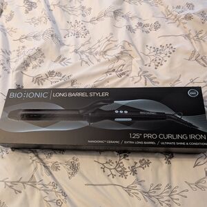 Bio Ionic 1.25" Long Barrel Curling Iron